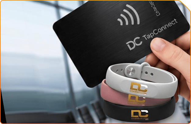 DC TapConnect NFC Card and Smart Bands
