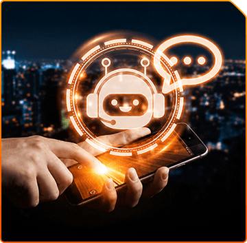 AI Chatbot Hologram Interaction